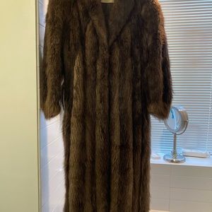 Women beaver coat